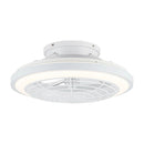 Parrot Uncle 20-Inch Ikon Modern DC Motor Flush Mount Reversible Ceiling Fan with Lighting and Remote Control (F8308110V)