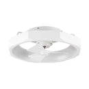 Parrot Uncle 19-Inch Britton Flush Mount Reversible Ceiling Fan with Remote Control