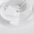 Parrot Uncle 19-Inch Britton Flush Mount Reversible Ceiling Fan with Remote Control