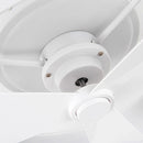 Parrot Uncle 19-Inch Britton Flush Mount Reversible Ceiling Fan with Remote Control