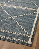 Loloi II Fabian Transitional Denim and Charcoal 7' 10" x 10' Area Rug