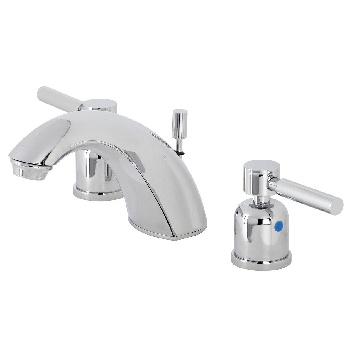 Concord Widespread Bathroom Faucet with Pop-Up Drain in Polished Chrome