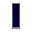 Forno 2-Piece Appliance Package - 24-Inch Wine Cooler and Beverage Center in Stainless Steel