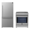 Forno 2-Piece Appliance Package - 30-Inch Induction Range and 31-Inch Refrigerator, Right Hinge in Stainless Steel (FBDL-014-01CAUS)