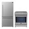 Forno 2-Piece Appliance Package - 30-Inch Induction Range and 31-Inch Refrigerator, Right Hinge in Stainless Steel (FBDL-014-01CAUS)