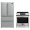 Forno 2-Piece Appliance Package - 30-Inch Induction Range and 36-Inch French Door Refrigerator in Stainless Steel (FBDL-015-03CAUS)