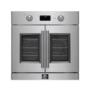 Forno 2-Piece Appliance Package - 30-Inch Single Wall Oven and 30-Inch Microwave in Stainless Steel (FBDL-025-01CAUS)
