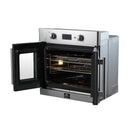 Forno 2-Piece Appliance Package - 30-Inch Single Wall Oven and 30-Inch Microwave in Stainless Steel (FBDL-025-01CAUS)