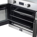 Forno 2-Piece Appliance Package - 36-Inch Spezia Gas Rangetop & French Door Wall Oven in Stainless Steel