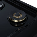Forno Valente 36-Inch Gas Cooktop / Rangetop with 6 Sealed Burners & 71,000 BTU in Black (FCTGS5799-36CPBLK)