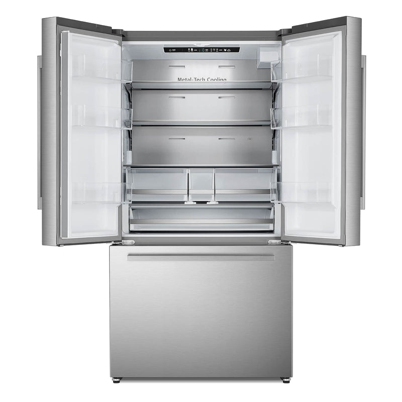 Cosmo 4-Piece Appliance Package - 36-Inch Dual Fuel Range, Wine Cooler, Dishwasher and Refrigerator with Water Dispenser in Stainless Steel (COS-4PKG-641)