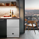 Forno 2 - Piece Appliance Package - 24-Inch Built-In Indoor/Outdoor Drawer Freezer and 24-Inch Drawer Refrigerator in Stainless Steel