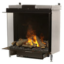 Dimplex Faber e-MatriX 37-Inch Electric Firebox, Left-facing, Two-sided with e-MatriX (FEF3226L2L)