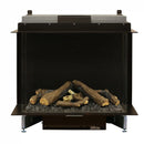 Dimplex Faber e-MatriX 39-Inch Electric Firebox, Three-sided, Bay with e-MatriX (FEF3226L3)