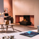 Dimplex Faber e-MatriX 39-Inch Electric Firebox, Three-sided, Bay with e-MatriX (FEF3226L3)