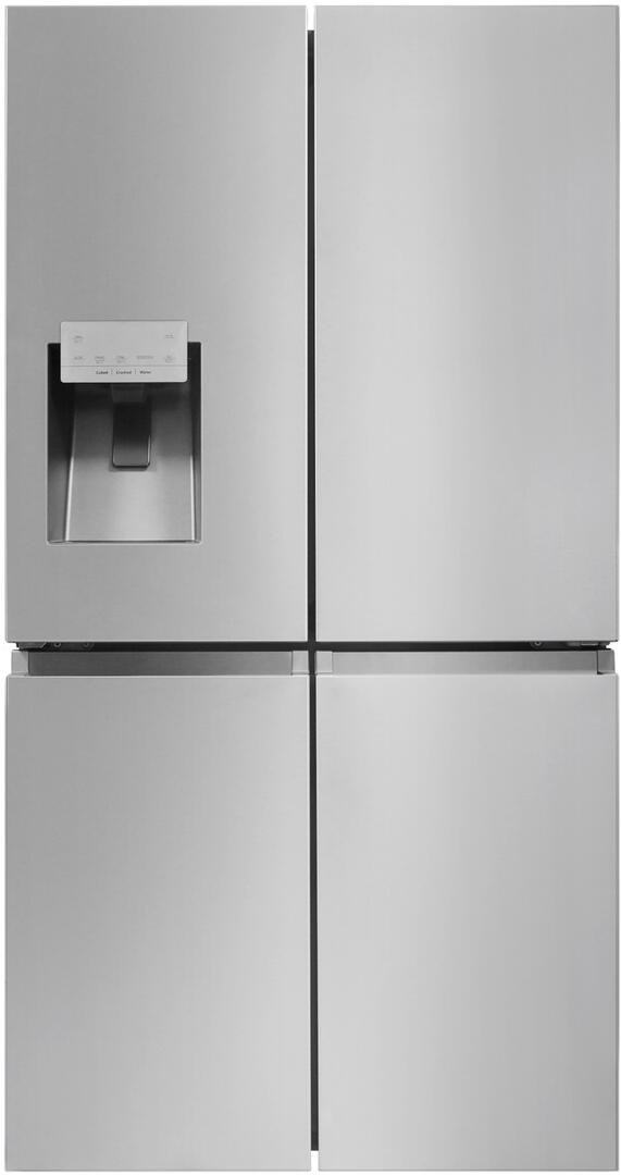 Forte 450 Series 36-Inch 20.7 Cu. Ft. Freestanding Counter Depth French Door Refrigerator with Water Dispenser in Stainless Steel (FFD22ESC450SS)