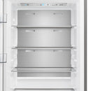 Forno Maderno 28-Inch Convertible Built-In Refrigerator/Freezer with 4-Inch Decorative Grill Trim, 13.6 cu.ft., Left Hinge in Stainless Steel (FFFFD1722-32LS)