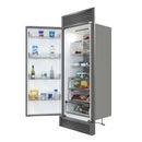 Forno Maderno 28-Inch Built-In 13.6 Cu.Ft. Convertible Refrigerator in Stainless Steel, Left Swing with Decorative Grille (FFFFD1722-32LSG)