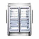 Forno 2-Piece Appliance Package - 36-Inch Gas Range and 60-Inch Built-In Refrigerator in Stainless Steel