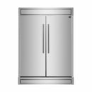 Forno 2-Piece Appliance Package - 48-Inch Gas Range and 60-Inch Built-In Refrigerator in Stainless Steel (FBDL-018-03CAUS)
