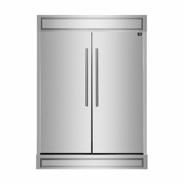 Forno 60 Maderno 2-Piece Refrigerator and Freezer (FFFFD1933-60S)