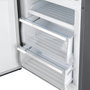 Custodia 24-Inch Bottom Freezer, 10.3 Cu. Ft., Left  Swing, Ice Maker, Total No frost, Fast Cool & Fast  Freeze in Stainless Steel (FFFFD1766-24LS)