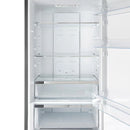 Custodia 24-Inch Bottom Freezer, 10.3 Cu. Ft., Right Swing, Ice Maker, Total No frost, Fast Cool & Fast  Freeze in Stainless Steel (FFFFD1766-24RS)