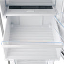 Custodia 24-Inch Bottom Freezer, 10.3 Cu. Ft., Right Swing, Ice Maker, Total No frost, Fast Cool & Fast  Freeze in Stainless Steel (FFFFD1766-24RS)