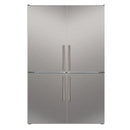 Forno Custodia 48-Inch Bottom Freezer Refrigerator with 20.6 Cu. Ft. Total No frost, Fast Cool & Fast Freeze in Stainless Steel (FFFFD1766-48S)