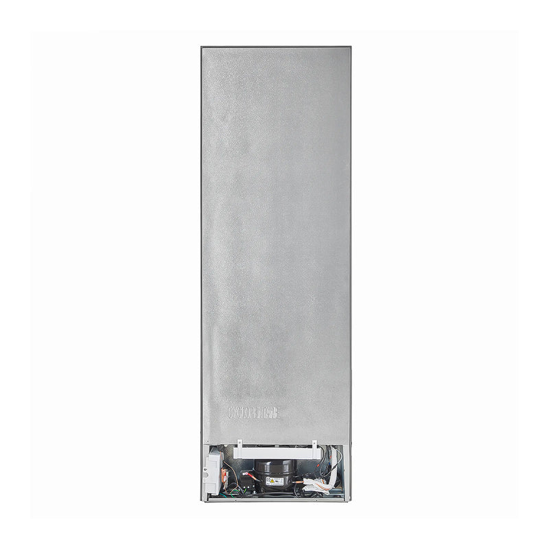 Forno Guardia 23.4-Inch  10.8 cu.ft. Bottom Freezer Left Swing Door Refrigerator in Stainless Steel (FFFFD1778-24LS)