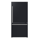 Forno 2-Piece Appliance Package - 30-Inch Gas Range & Refrigerator in Black with Stainless Steel Trim