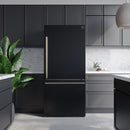 Forno 3-Piece Appliance Package - 30-Inch Leonardo Espresso Electric Range, Refrigerator, & Dishwasher in Black with Stainless Steel Handle (FBDL-007-02US)