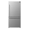 Forno Milano Espresso 31-Inch 17.2 cu. ft. Refrigerator and Bottom Freezer in Stainless Steel, Right Hinge (FFFFD1785-31S)