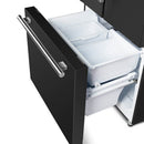 Forno 2-Piece Appliance Package - 30-Inch Electric Range and 30-Inch French Door Refrigerator in Black with Stainless Steel Handle (FBDL-003-15US)