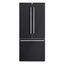 Forno 2-Piece Appliance Package - 30-Inch Electric Range and 30-Inch French Door Refrigerator in Black with Stainless Steel Handle (FBDL-003-15US)
