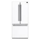 Forno 2-Piece Appliance Package - 30-Inch Slide-In Induction Range and 30-Inch French Door Refrigerator in White with Stainless Steel Handle (FBDL-014-10CAUS)