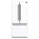 Forno 2-Piece Appliance Package - 30-Inch Electric Range and 30-Inch Refrigerator in White with Stainless Steel Handle (FBDL-003-11US)