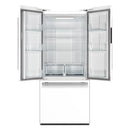 Forno 2-Piece Appliance Package - 30-Inch Electric Range and 30-Inch Refrigerator in White with Stainless Steel Handle (FBDL-003-11US)