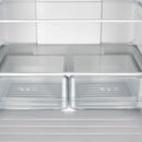 Forno 30-Inch French Door Built-In Refrigerator with 17.5 Cu Ft and Ice Maker in Stainless Steel with 4” Decorative Grill (FFFFD1974-35SG)