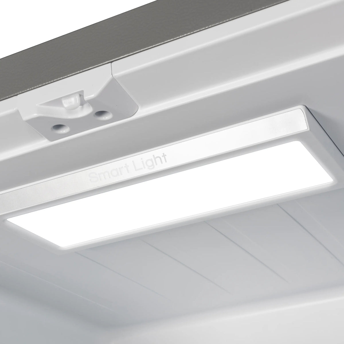 LED smart light panel inside refrigerator ceiling
