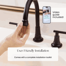 Canopy Faucet Filter with Micro Mesh and Activated Carbon Block