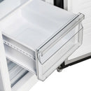 Forno Salerno Espresso 33-inch Side-by-Side 15.6 Cu.Ft. Refrigerator in Black with Antique Brass Trim (FFRBI1805-33BLK)