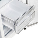 Forno 3-Piece Appliance Package - 30-Inch Gas Range, Under Cabinet Range Hood, & Side-by-Side Refrigerator in White with Antique Brass Trim