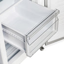 Forno Salerno Espresso 33-inch Side-by-Side 15.6 Cu.Ft. Refrigerator in White with Stainless Steel Handle (FFRBI1805-33WHT)