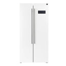 Forno Espresso 3-Piece Appliance Package - 30-Inch Electric Range with 5.0 Cu.Ft. Electric Oven, Built-In Refrigerator, and Under Cabinet Range Hood in White with Stainless Steel Trim