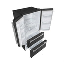 Forno Espresso 3-Piece Appliance Package - 30-Inch Electric Range, Refrigerator and Dishwasher in Black with Stainless Steel Trim