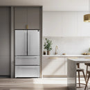 Forno 2-Piece Appliance Package - 30-Inch Induction Range and 36-Inch French Door Refrigerator in Stainless Steel (FBDL-015-03CAUS)