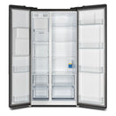 Forno Espresso 4-Piece Appliance Package - 30-Inch Induction Range, Under Cabinet Range Hood, Refrigerator with Water Dispenser and Dishwasher in Black with Stainless Steel Trim