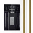 Forno Espresso 3-Piece Appliance Package - 30-Inch Electric Range with 5.0 Cu.Ft. Electric Oven, Built-In Refrigerator, and Under Cabinet Range Hood in White with Antique Brass Trim