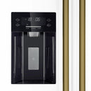 Forno 5-Piece Appliance Package - 30-Inch Induction Range, Under Cabinet Range Hood, Refrigerator with Water Dispenser, Dishwasher, and 30-Inch Microwave Oven in White with Antique Brass Trim
